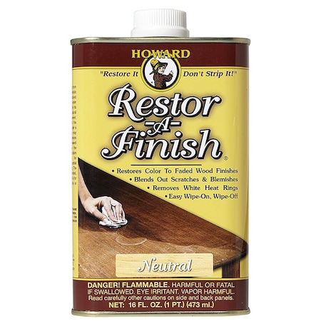 Howard 1 Pt Neutral Restor-A-Finish One-Step Refinisher RF1016